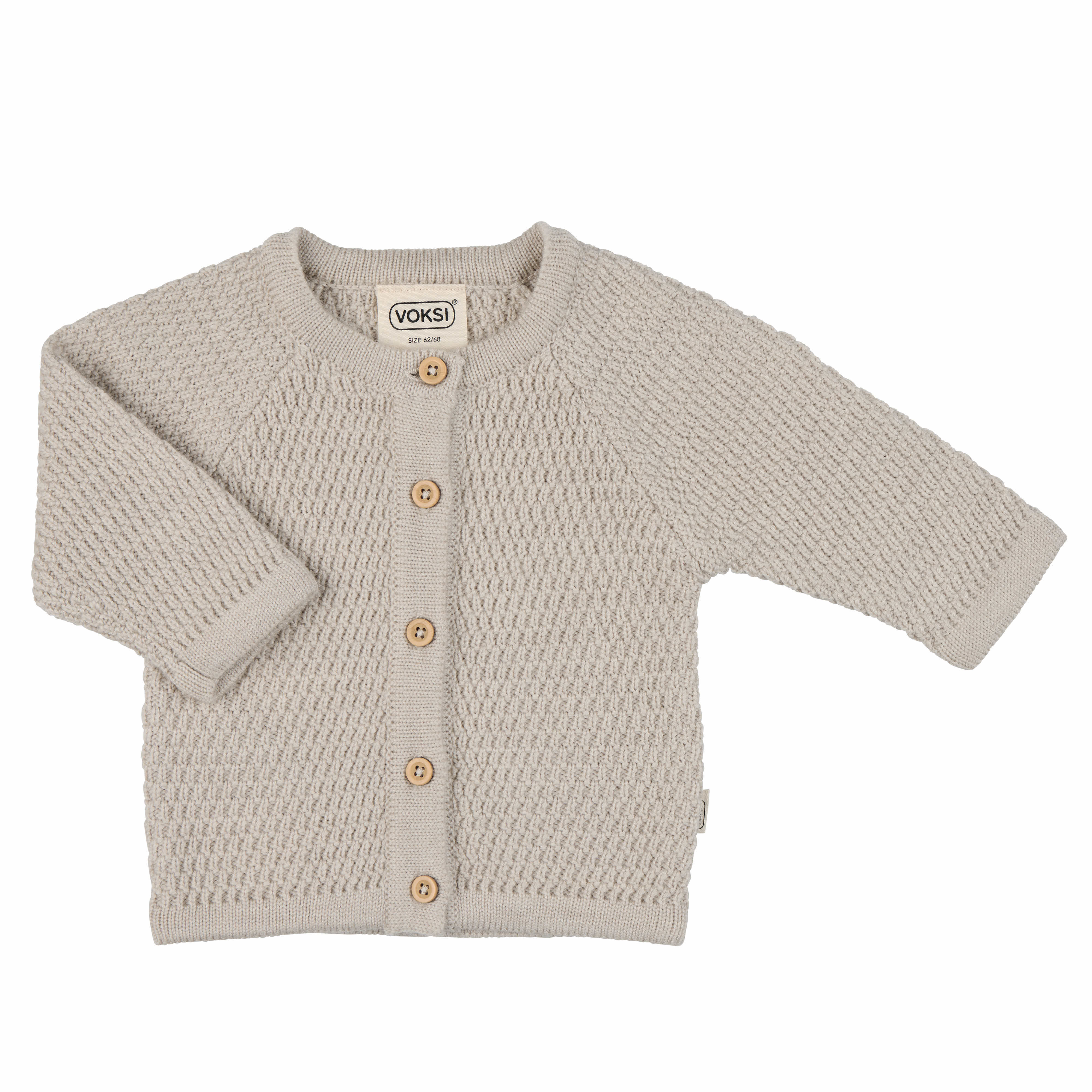 Wool Cardigan Honeycomb Voksi