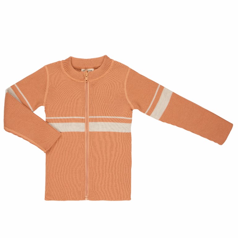 Voksi® Wool Rib Sweater SandStone Peach - 11008806-SandsPeach-74/80-Std - 1